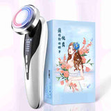 Beauty face washing instrument.
Model: upgraded import instrument
Function: import and export warm and hot vibration massage negative ion ultrasonic positive ion color light.