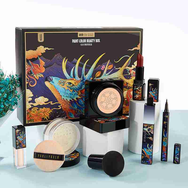 Elk Makeup Essentials Kit.
Efficacy: moisturizing, oil control, moisturizing, concealer, repair.