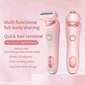 SilkTrim 2-in-1 Epilator.

Overview of SilkTrim. 

2 in 1 Electric Shaver for Women.

Gentle Painless Women Electric Razors.

100% IPX7 Waterproof Wet Dry Shaving.